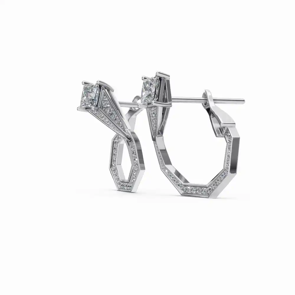 Victoria’s Timeless Structure Diamond Earrings